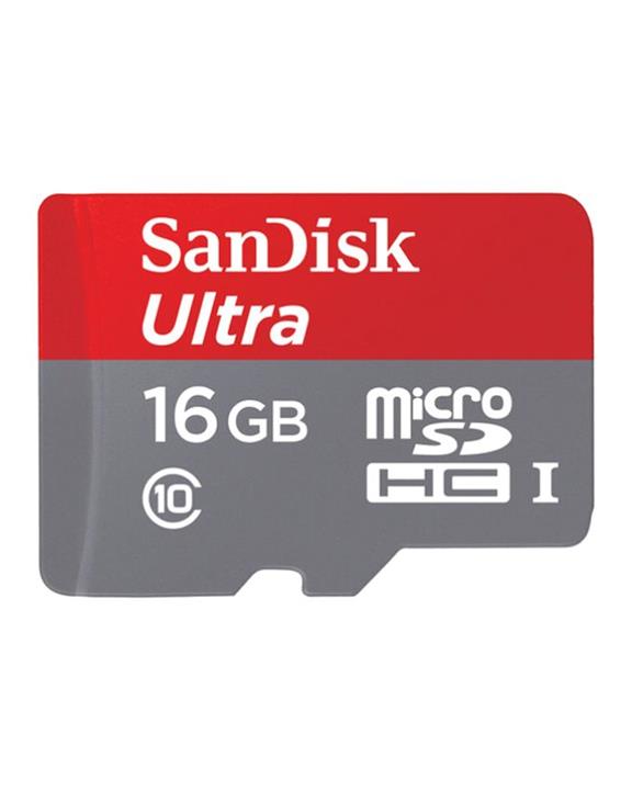 کارت حافظه microSDHC سن دیسک مدل Ultra کلاس 10 استاندارد UHS-I U1 سرعت 80MBps 533X ظرفیت 16 گیگابایت SanDisk Ultra UHS-I U1 Class 10 80MBps 533X microSDHC - 16GB